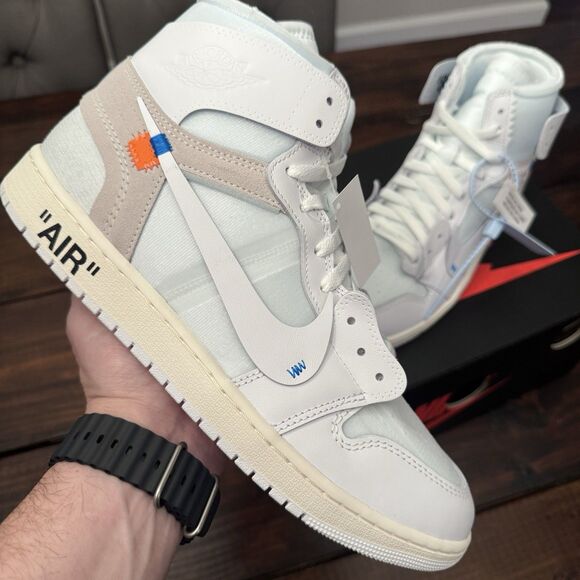 Air Jordan 1 High x V.A.A. Virgil Abloh Archive Off-White Shoes main image 5